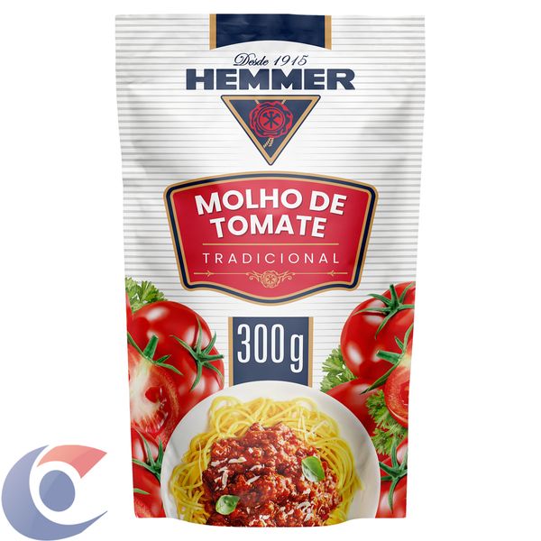 Molho De Tomate Tradicional Hemmer Sachê 300g