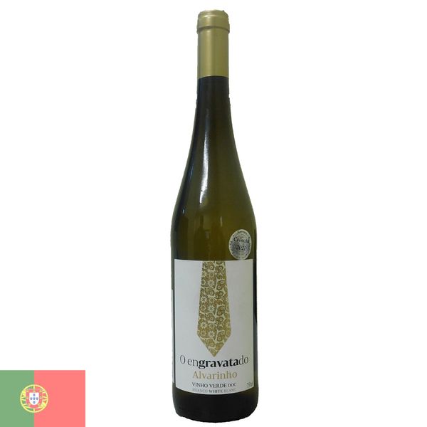 Vinho Português Branco Engravatado Alvarinho 750ml