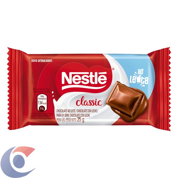 Chocolate Classic Ao Leite 25g