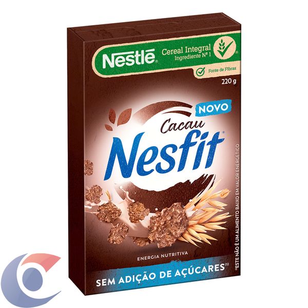 Cereal Matinal Nesfit Cacau Sem Adição De Açúcares 220g