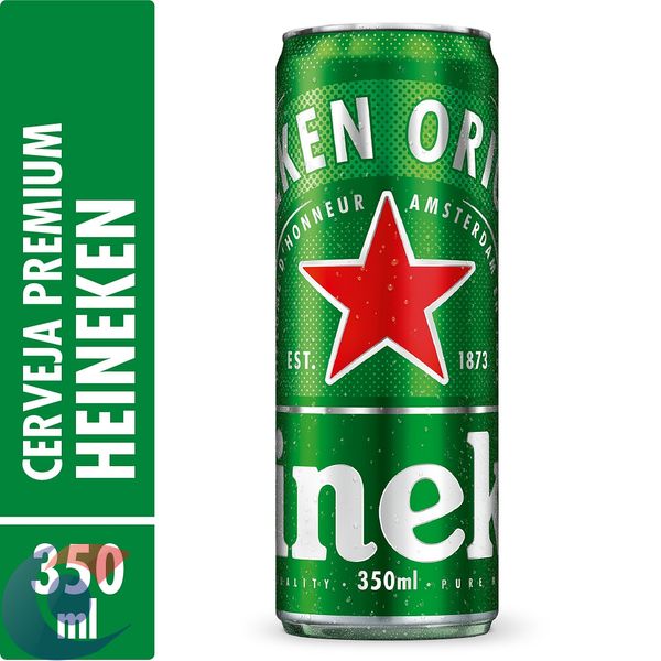 Cerveja Heineken 350ml Sleek