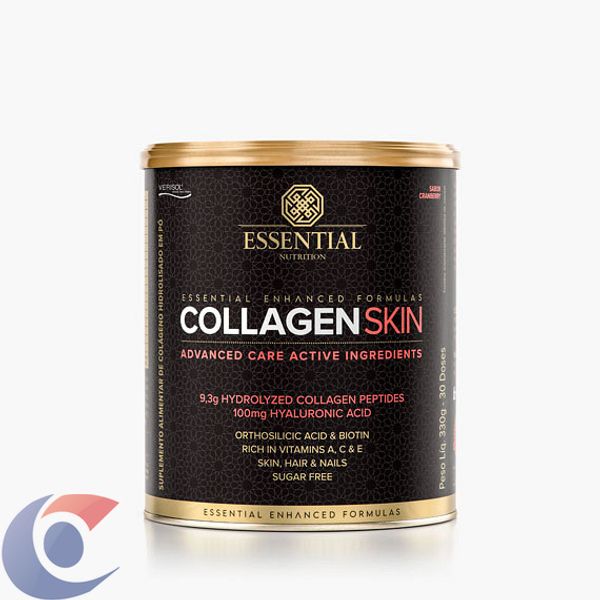 Colágeno Essential Skin Cranberry 300g