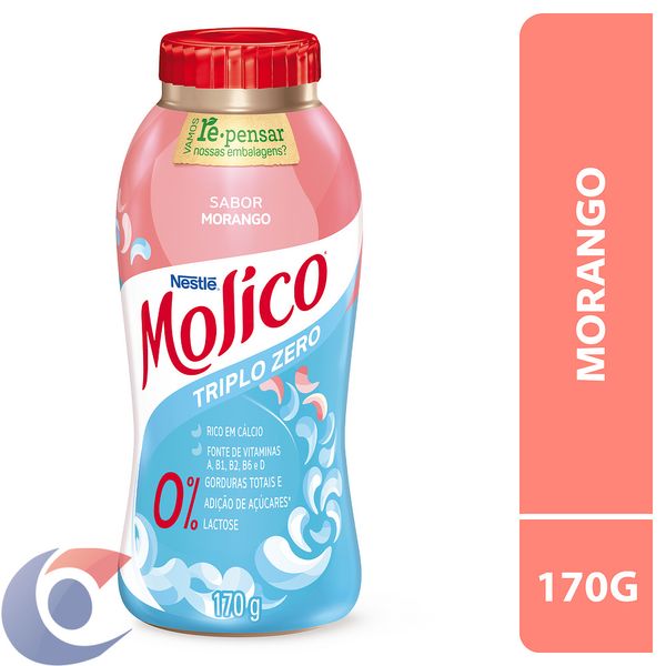 Iogurte Molico Morango 170g