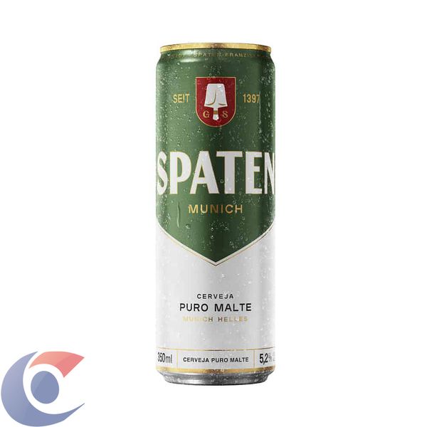 Cerveja Spaten Puro Malte Lata 350ml