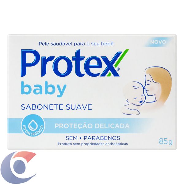 Sabonete Em Barra Para Bebê Protex Baby Delicate Care 85g