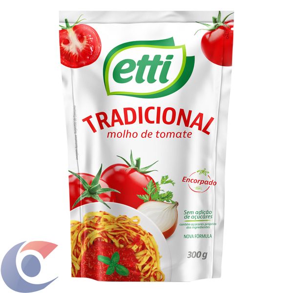 Molho De Tomate Etti Tradicional 300g