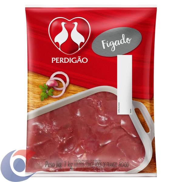 Fígado De Frango Congelado Perdigão 1kg