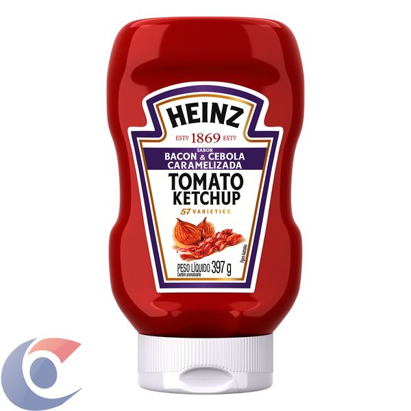 Ketchup Heinz Bacon & Cebola Caramelizada 397g