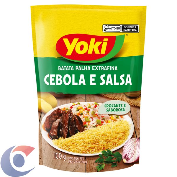 Batata Palha Yoki Cebola E Salsa 100g