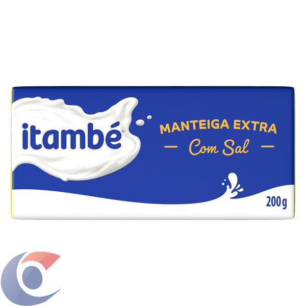 Manteiga Itambé Com Sal Tablete 200g