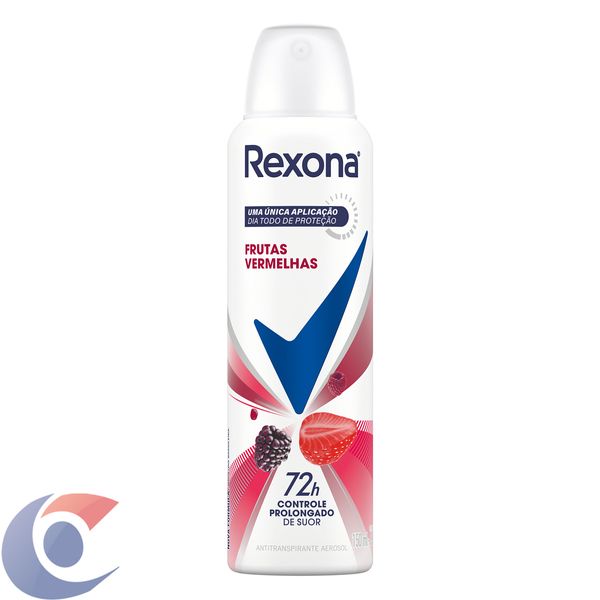 Desodorante Antitranspirante Aerosol Rexona Feminino Frutas Vermelhas 150ml