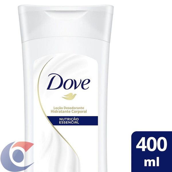 Loção Desodorante Hidratante Corporal Dove Nutrição Essencial 400ml