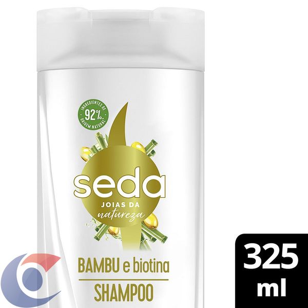 Shampoo Seda Joias Da Natureza Bambu E Biotina 325 Ml