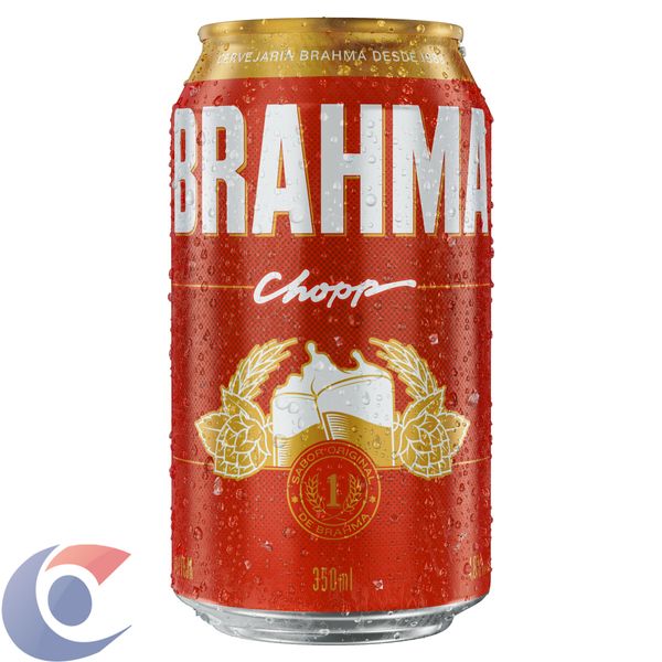 Cerveja Brahma Chopp Pilsen Lata 350ml