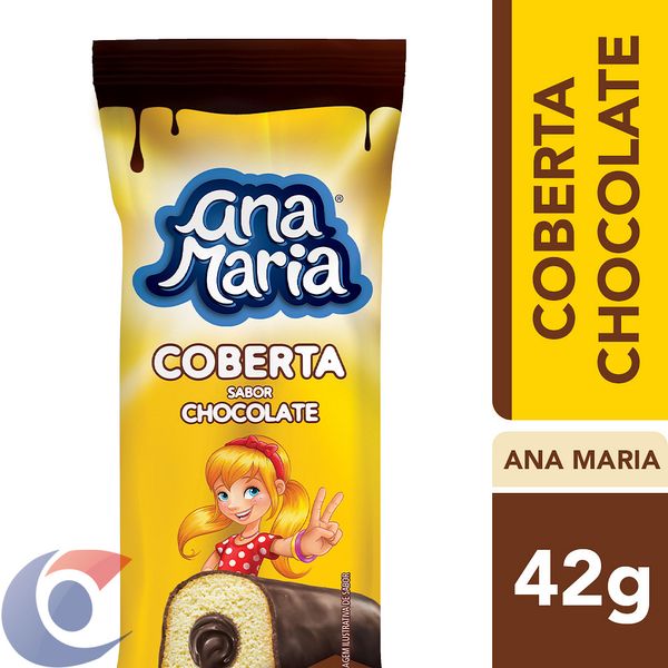 Bolinho Ana Maria Coberta Com Chocolate 42g