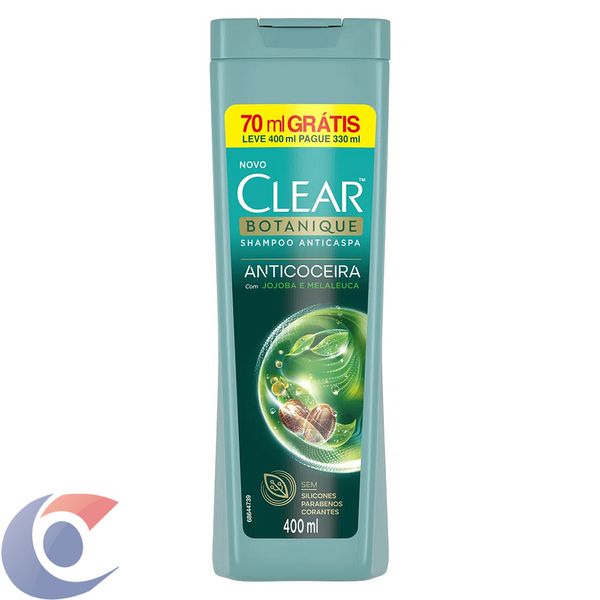 Shampoo Clear Botanique Anticoceira 400ml