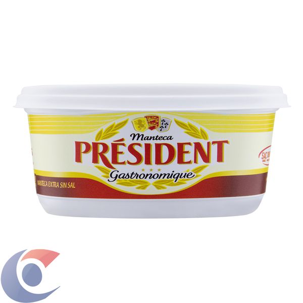 Manteiga President Sem Sal 200g
