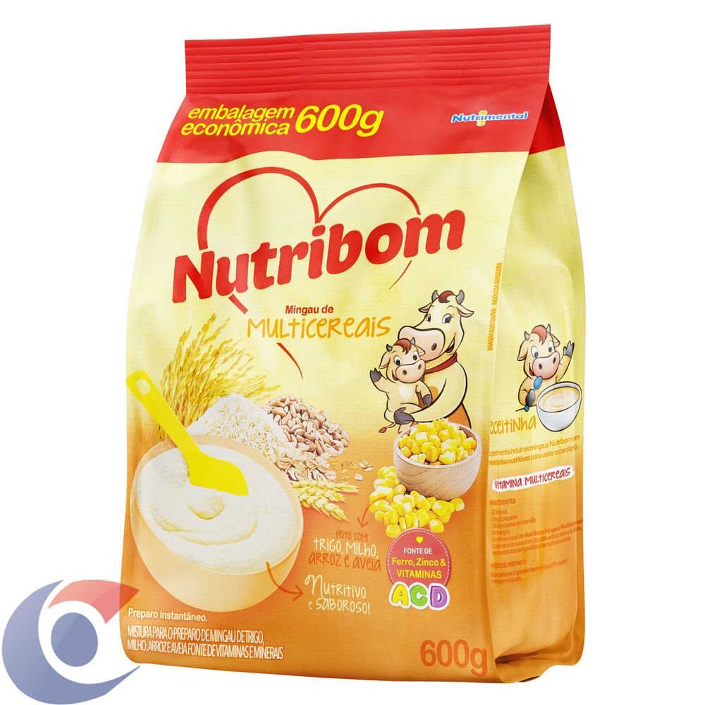 Mingau Nutribom Multicereais 600g Carone