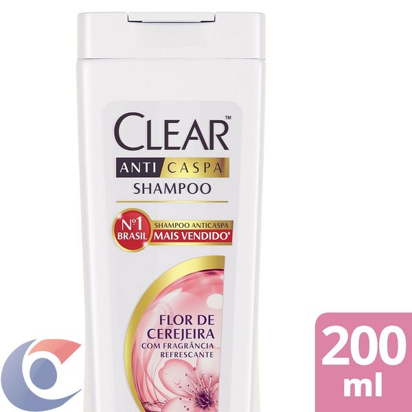 Shampoo Anticaspa Clear Anticaspa Flor De Cerejeira 200ml