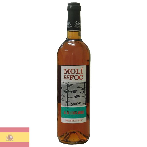 Vinho Rosé Espanhol Moli De Foc 750ml