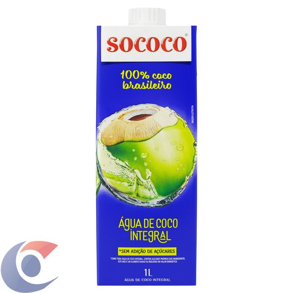 Água De Coco Sococo 1l