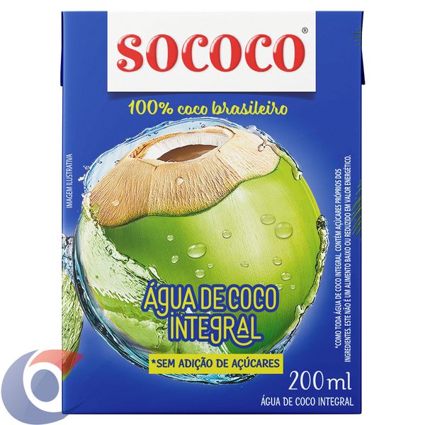 Agua De Coco Sococo 200ml