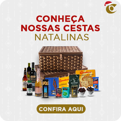 CESTA NATALINA PRATA - JCS Alimentos