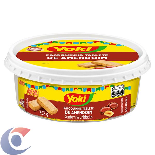 Paçoquinha De Amendoim Yoki 352g