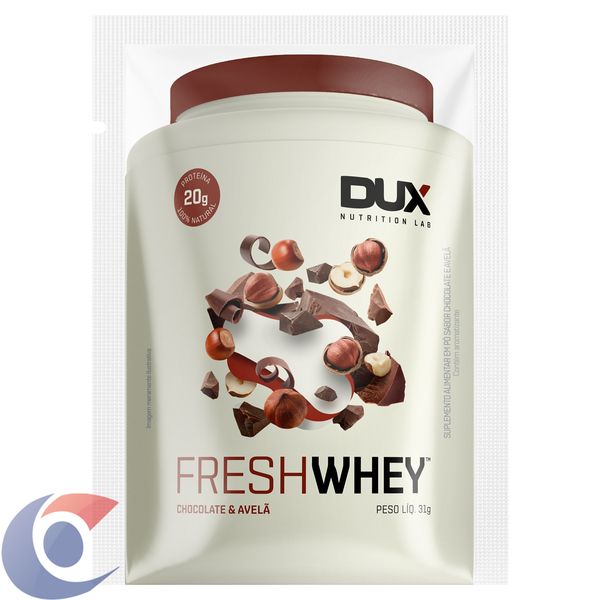 Fresh Whey Sachê Dux Nutrition Chocolate E Avelã 31g