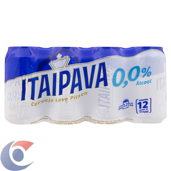 Cerveja Itaipava Zero Lata 350ml