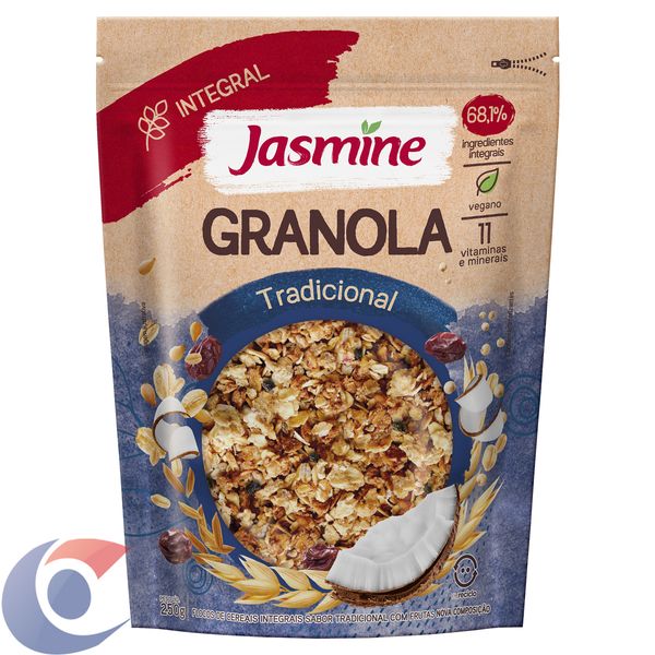 Granola Integral Jasmine Tradicional 250g Carone