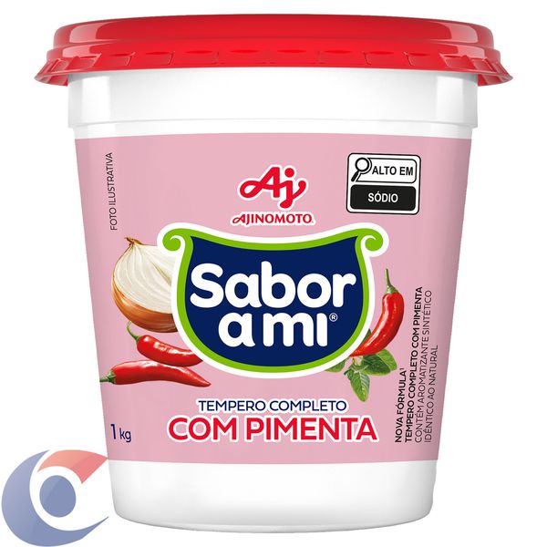 Tempero Sabor Ami Com Pimenta 1kg Carone