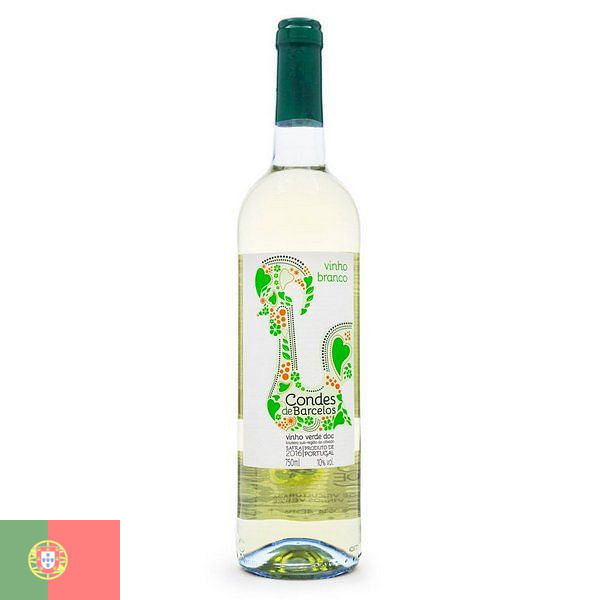 Vinho Português Branco Condes De Barcelos Blend 750ml