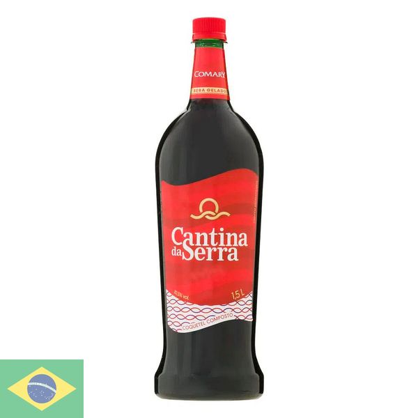 Vinho Cantina da Serra Tinto Suave Brasil Blend 1,5l