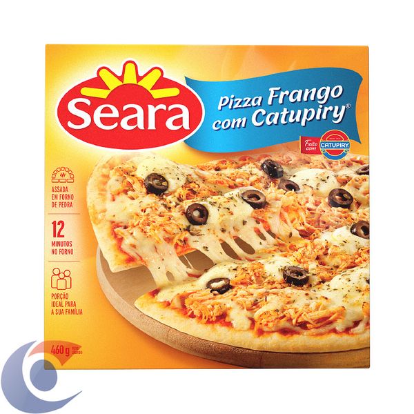 Pizza De Frango Com Catupiry Seara 460g