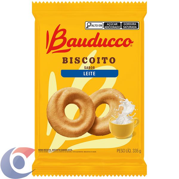 Biscoito Bauduco Leite 335g