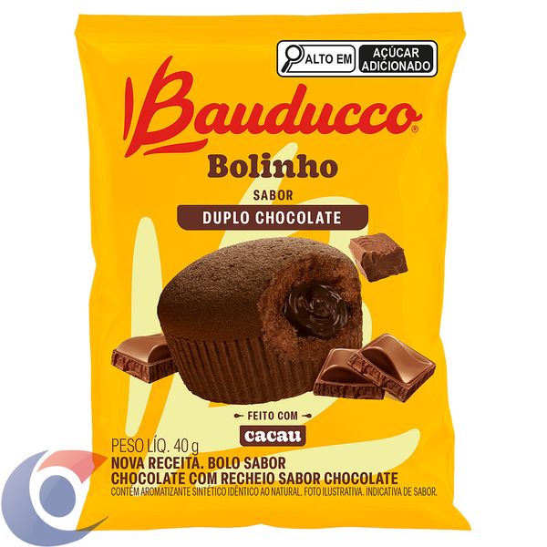 Bolo Bauducco Cenoura Recheado de Chocolate Unidade 250G