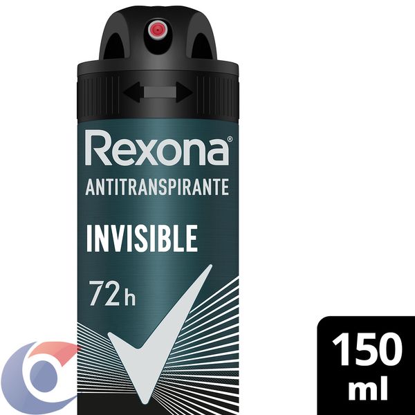 Desodorante Rexona Masculino Invisible 150ml