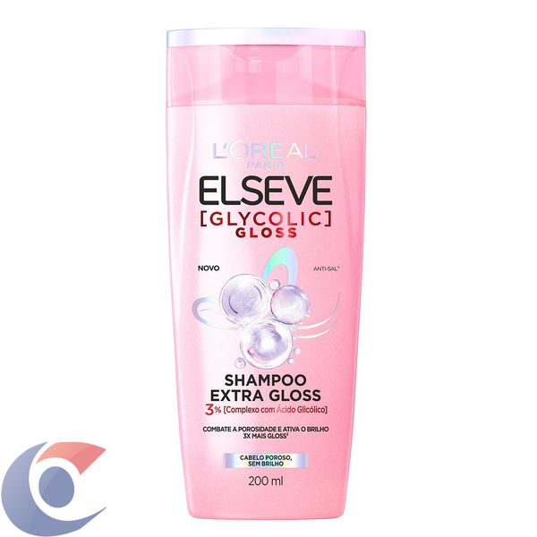 Shampoo Elseve 200ml Clycolic Gloss