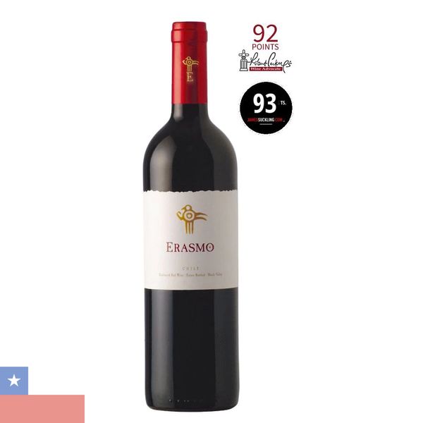 Vinho Chileno Tinto Erasmo Selection Barricas Cabernet Franc 750ml