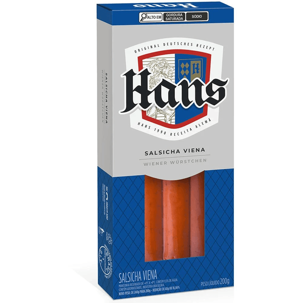 Salsicha-Viena-Hans-200g