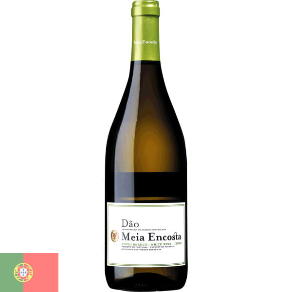 Vinho Branco Português Dão Meia Encosta 750ml