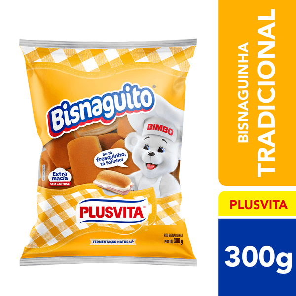 Bisnaguinha Plusvita 300g