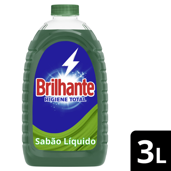 Sabão Liquido Brilhante Higiene Total 3l