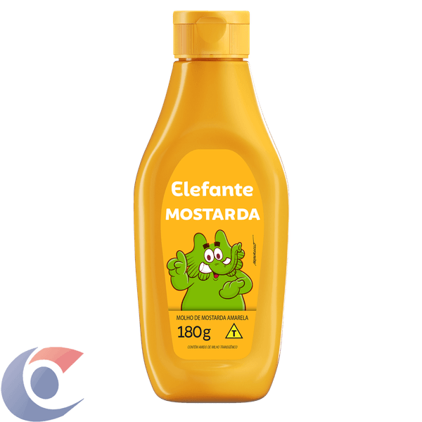 MOSTARDA-AMARELA-ELEFANTE-180G-PT
