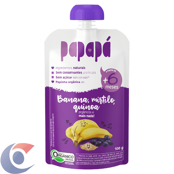 ALIM-INF-PAPAPA-ORG-100G-BAN-MIRT-QUINOA