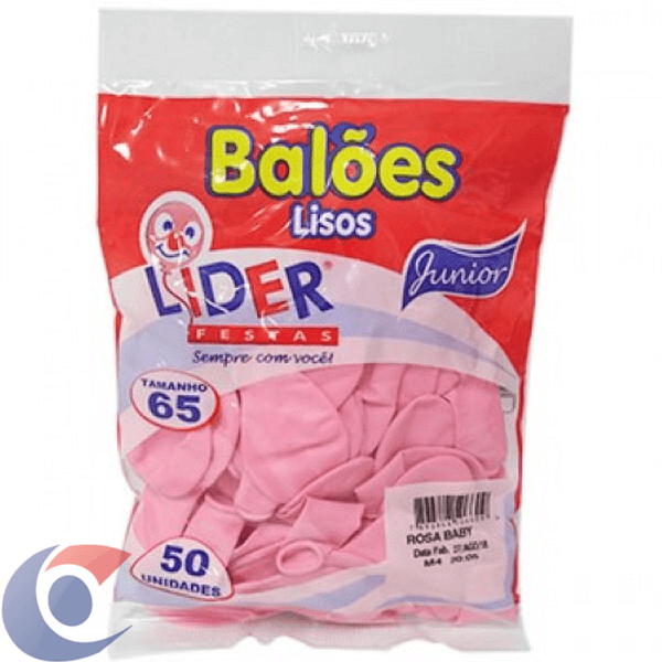 BALAO-LIDER-FESTAS-LISO-50UN-PINK