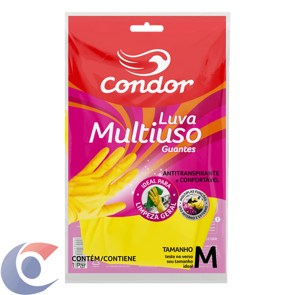 LUVA-M-USO-CONDOR-UN-AMARELA-MEDIA