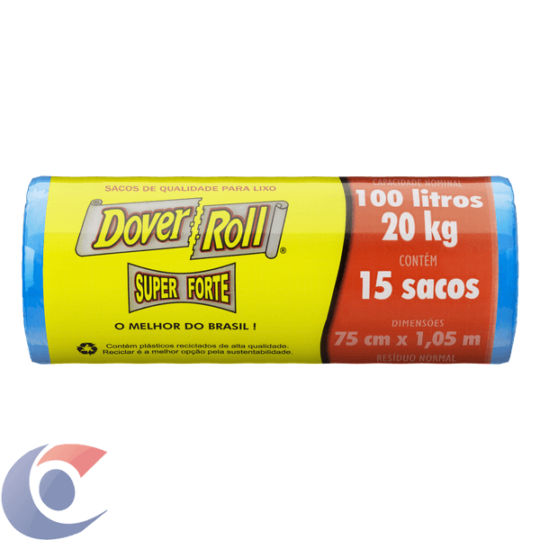 SACO-LIXO-DOVER-ROLL-100L-SF