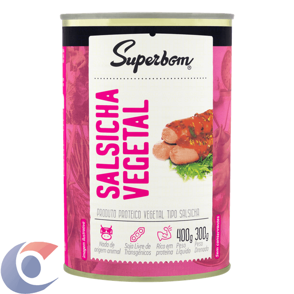 SALSICHA-SUPERBOM-VEG-300G-LT